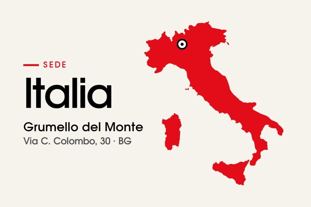 Sede Fratelli Kola in Italia: mappa con Grumello del Monte (BG), Via C. Colombo 30